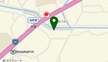 高知市 市民会館 朝倉総合市民会館の地図画像