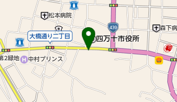 あや食堂の地図画像