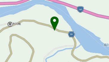 大洲市 大川公民館の地図画像