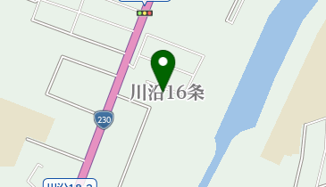 介護タクシーあまいろの地図画像