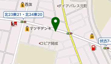 かさねや札幌東店の地図画像