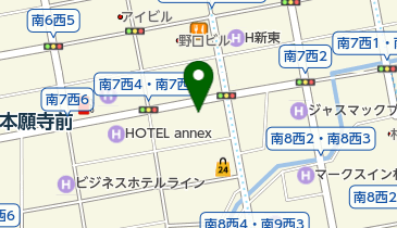ブティーの地図画像