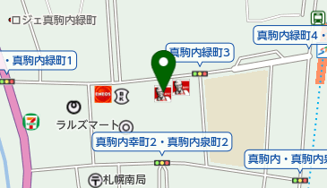 スズラン薬局真駒内店の地図画像