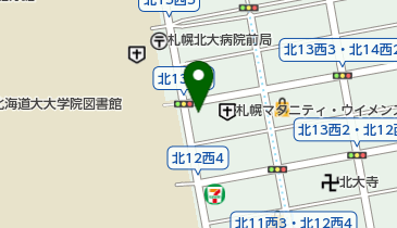 なの花薬局 北大前店の地図画像