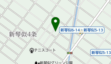 マコト屋ふとん店の地図画像