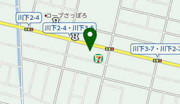 ヘアーズノイエの地図画像