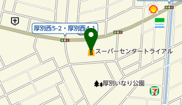 釣人・札幌厚別店の地図画像