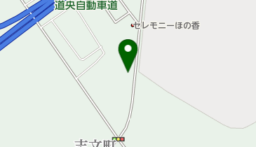 ペット霊園シャロームの森岩見沢の地図画像