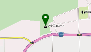 小樽カントリー倶楽部 旧コースの地図画像