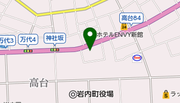 井戸寝具店の地図画像