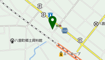 八雲商工会の地図画像