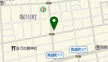 田村せんべい店の地図画像