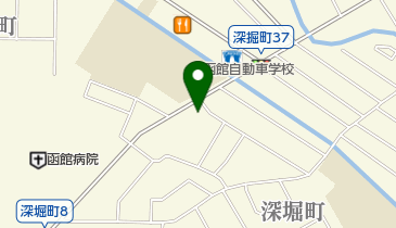 しげよし函館本店の地図画像