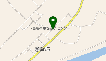 富内銀河会館の地図画像