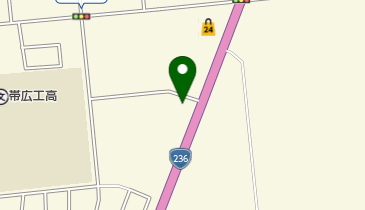 ペットアミ帯広南店の地図画像