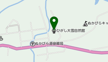 上士幌町観光協会の地図画像
