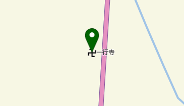 一行寺の地図画像