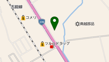 中古館の地図画像