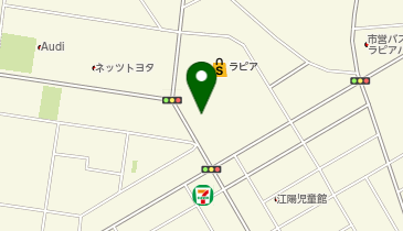 玉屋眼鏡店 ラピア店の地図画像