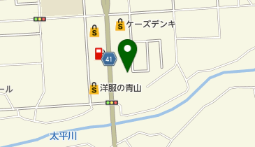 南蛮屋あおい 広面店の地図画像