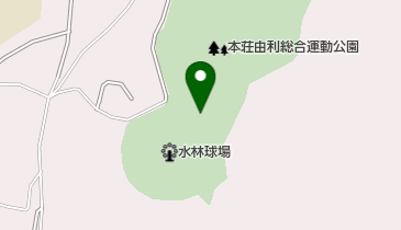 由利本荘市 水林陸上競技場の地図画像