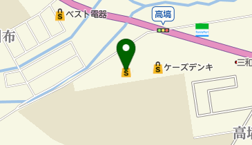 サンキューメガネ能代店の地図画像