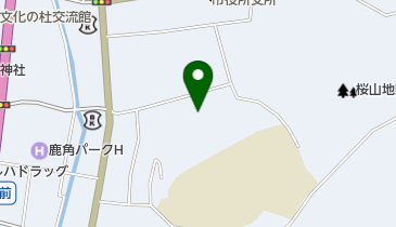 鹿角市歴史民俗資料館の地図画像