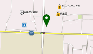 日本調剤矢巾薬局の地図画像