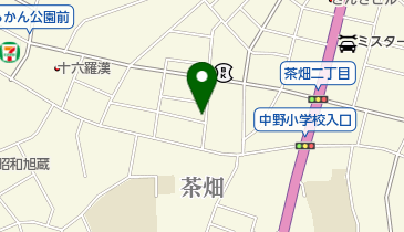 茶畑薬局の地図画像