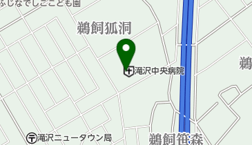 滝沢中央病院売店の地図画像