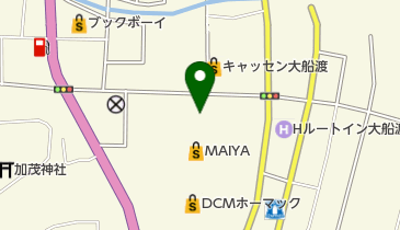 ファッションアイ大船渡店の地図画像