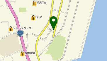 メナード化粧品 笹崎代行店の地図画像