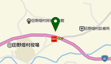 田野畑村役場 たのはた放課後児童クラブの地図画像