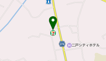 田家きものの地図画像