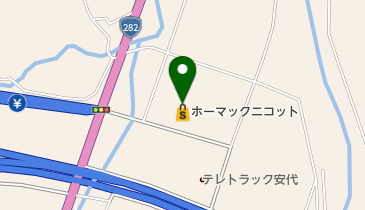 ホーマックニコット安代店の地図画像