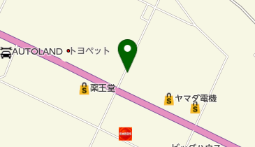 遠野ジンギスカン羊丸・道の地図画像