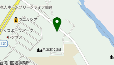 仙台市 八本松市民センターの地図画像