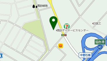 仙台市 宮城野区保健福祉センター 高砂保健センターの地図画像