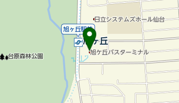 仙台市 旭ケ丘市民センターの地図画像