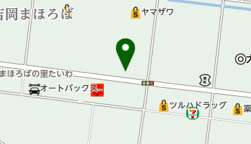 まるまつ吉岡店の地図画像