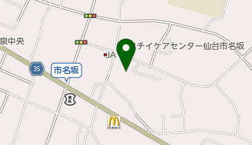 仙台市 泉区中央市民センターの地図画像