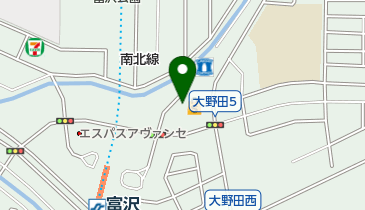 トレンタイオンタウン富沢店の地図画像