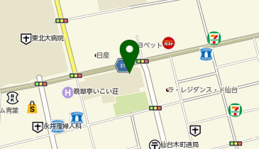 仙台市 木町通市民センターの地図画像