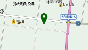 花の膳大和吉岡店の地図画像