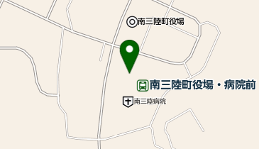 南三陸町役場 総合ケアセンター 保健福祉課 社会福祉係の地図画像