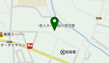 グループホーム桜の里双葉の地図画像