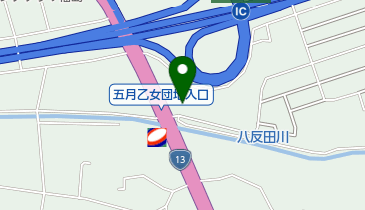 フレッシュ飯坂インター店の地図画像