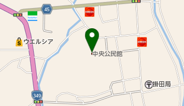 伊達市 霊山中央交流館の地図画像