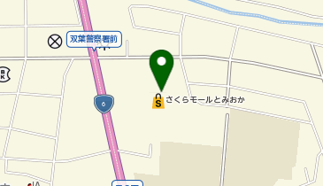 ツルハドラッグさくらモールとみおか店の地図画像