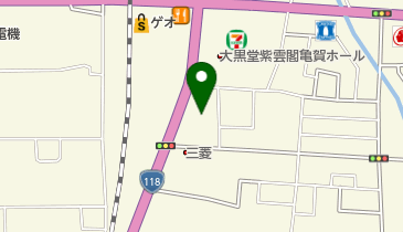 仏壇の神保の地図画像